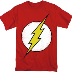 Popfunk The Flash Distressed Unisex Adult T Shirt
