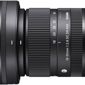 Sigma 18-50mm F2.8 DC DN Contemporary (for E Mount), Black